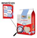 Areia Biodegradável de Milho e Mandioca Fina Great Pets 2kg
