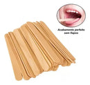 1000 Espátula Depilação Palito Abaixador De Língua Madeira Espátula De Cera