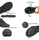 Sapatilha Pesca Aquática Neoprene  Secagem Ráp Preto 35 BR