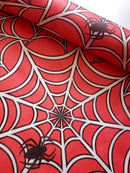 Tnt Estampado Teias Homem Aranha Decoracao 1,4m X 2 Metros