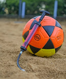 Bomba De Ar Penalty Para Encher Bolas E Pneus Com Dupla Ação Cor Azul