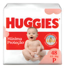 Huggies Fralda Descartável Máxima Proteção P - 48 Un