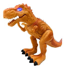 Tiranossauro Rex Grande Solta Fumaça Caminha Luzes Led E Som Cor Phantom brown Personagem Tiranossauro Fumaça