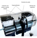 Filtro Externo Aquário Sunsun HBL 701 Hang On 600L/h