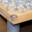 Vittak 10 Protetor Quina Mesa Canto Ponta Segurança Bebê Criança 3m Cor Transparente