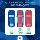 Capa De Cobrir Carro Jacaré 100% Forrada G Cinza Bezi
