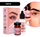 Henna Menela Preto Profissional Para Designer De Sobrancelhas 2.5g Com Fixador e Nanotecnologia
