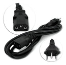 Cabo de Alimentação Energia Tripolar Fonte Pc Reforçado 3 Metros Longo Grande Monitor Tv