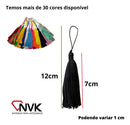 Franjas De Seda Tassel Pinjentes 100 Unidades - Mix Cores