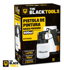 Pistola De Pintura Ar Direto Com Copo 600ml Baixa Pressão Btpn350 The Black Tools
