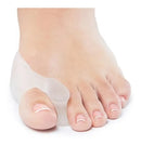 Par Protetores Para Joanetes Com Separador Dedos Silicone Pé