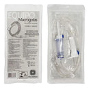 Kit 10un Equipo Macrogotas Completo P/infusão Intrevenosa