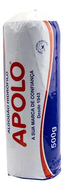 Algodão Hidrofilo Apolo Rolo 500g