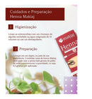 Henna Makiaj Desing De Sobrancelhas Profissional 1,5g 10ml Cor Castanho escuro