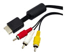 It Blue RCA Preto Cabo Av Audio / Video Rca Playstation Ps2