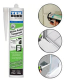 Aplicador De Silicone Fechado Azul Starfer Com 1 Tubo Cola Silicone Acético Selante Transparente 256gr Tekbond