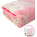 Cobertor Bebe Premium Toque Seda Antialergico Rosa Macio Enxoval Menina