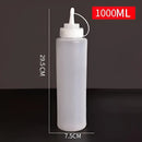 1 Bisnaga Flexível 1l Ketchup Molho Mostarda Lanchonete Cor Branco