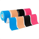 Fita Bandagem Elástica Adesiva Funcional Fisioterapia De Kinesio Tape Joelho Coluna Vertebral Ombro Ligadura Cor Sortida de acordo com a cor disponível em estoque