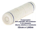 Atadura De Crepom Faixa Curativo 12cm X 1,8m 12 Rolos Nobre