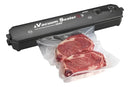 Máquina Seladora Vácuo Portátil Alimentos Domestica + Cor Preto
