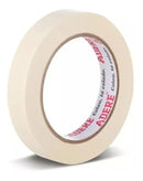 Kit 6 Fita Crepe Uso Geral Larga Pintura 18mm X 50m