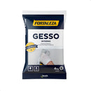 Gesso Em Pó Branco - Secagem Rápida - 4kg - Fortaleza