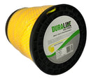 Bobina Fio Nylon Roçadeira 3mm Quadrado 2kg 245m Duraline Cor Amarelo