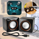 Caixa Caixinha De Som Para Computador Notebook Pc 6w Usb P2 HAIXIA