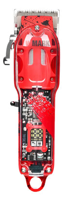 Cortador de cabelo Wmark NG320 vermelho + 2 ceramica