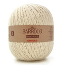 Linha Cordão Barbante Barroco Natural Círculo Nº6 - 700g Cor 6 Fios
