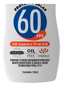 Kit 10 Protetor Solar Fator 60 Fps 120 Ml Proteção Máxima