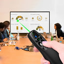 Apresentador Slide Passador Apontador Laser Controle Sem Fio Preto
