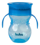 Copo 360 Antivazamento Buba Com Alça Treinamento Infantil Cor Rosa