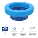 Anel Vedação Vaso Sanitário Com Guia 2 Parafusos Fixação S10