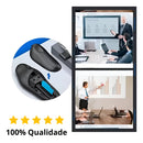 Apresentador De Slides Sem Fio Controle Passador Com Laser Preto