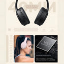 Fone De Ouvido Headphone Dapon H02d Bluetooth 5.1 Over-ear 22 Horas De Bateria Bege