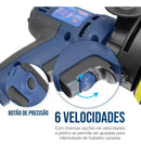 Holtter Ferramentas Politriz de polidora elétrica de mão azul