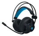 Fone de Ouvido Gamer Fortrek Headset H2 Pro Over LED Azul Cor Preto para PC