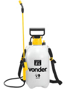 Pulverizador Bomba Manual Lateral 5 Lts Vonder Prof Pl005 Cor Branco