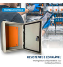 Caixa De Montagem Painel Eletrico 40x30x20 Quadro De Comando