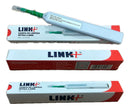 Caneta para limpeza sc conectores ópticos fibra optica 2.5m 800 Aplicações - Link+