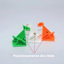 Cubo Mágico Moyu Meilong 3x3 Magnético 3m Speedcube Velocida Cor da estrutura Colorido