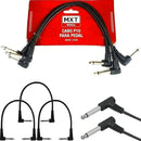 Cabo Mxt P10 L X P10 L - P/ Pedal 25cm - Kit C/ 3 Cabos