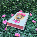 Bíblia Sagrada Leão Feminina Capa Dura Com Harpa E Índice Letra Média Versão Arc Filha Do Rei Rosa Evangélica Jovem Flores Fé