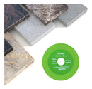 Disco De Corte Diamantado Vidro Espelho Porcelanato Kit 3und Cor Verde