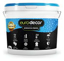 Pintura Borracha Liquida Solução Total Euro Decor 4kg Top Acabamento Acetinado Cor Cinza Shark