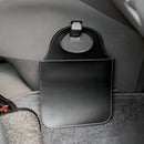 Lixocar De Couro Para Carro Lixeira Vans Caminhão Cor Preto