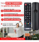 Controle Remoto Para Tv Samsung Smart Hub Universal