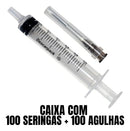 Seringa 3ml Com Agulha 25x7 Descarpack Capacidade em volume 3 mL